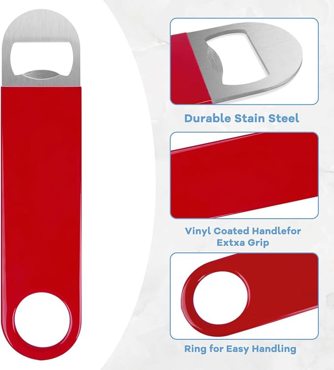KTOJOY 3 Pack Bottle Openers, Beer Bottle Openers, Speed Openers, Stainless - Image 3