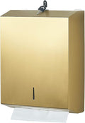 Paper Towel Dispenser Wall Mount Commercial c-fold/Multi-fold/Tri-fold by Gorlary