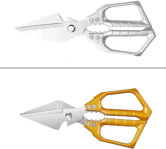 Scissors all Purpose, Stainless Steel Heavy Duty Kitchen Shears, Meat Scissors - Image 7