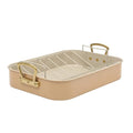 Gibson Home Broxton 2-Piece Nonstick Roaster Pan by GibsonHomewares