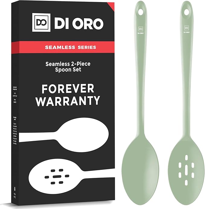 DI ORO Silicone Spoons for Cooking by DIORO