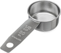 1/8 Cup Stainless Steel Measuring Cup | Sturdy Metal 30 ml | 30 cc | 1 oz | by Knupp+Co.