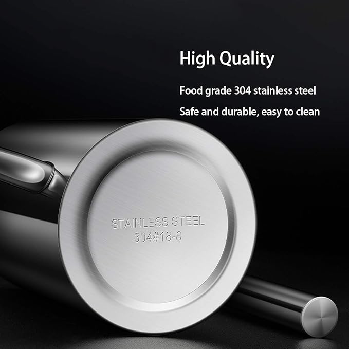 Sumerflos Olive Oil Dispenser Bottle Stainless Steel, 700ml/24oz Drip-Free - Image 3