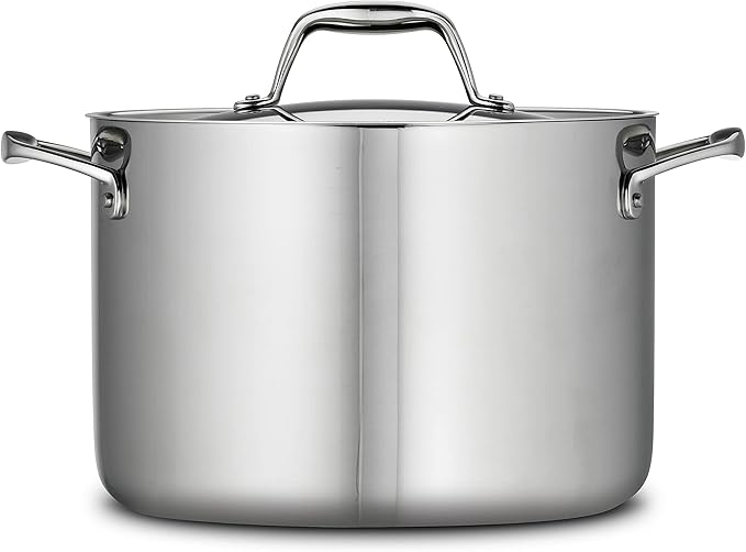Tramontina Signature Tri-Ply Clad Stainless Steel 8-Quart Stock Pot - Image 2