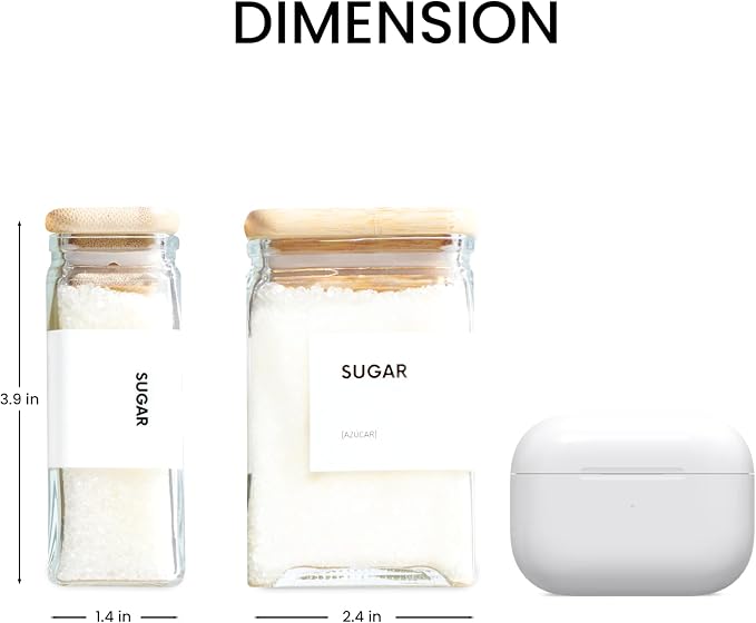 APT 1101 Glass Storage Jars - Image 3