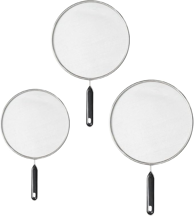 3 Pcs Splatter Screen for Frying Pan by Unknown