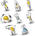 Construction Tool Cookie Cutter Set of 9 by Xzhloym