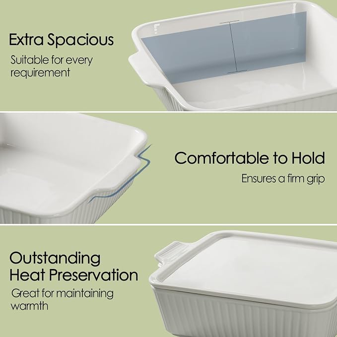 Dizada 10" Square Casserole Dish - Image 5