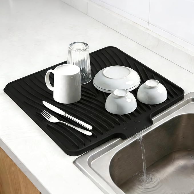 Silicone Drying Mat, Heat-Resistant, Eco-friendly, Hygienic Drying Pad - Image 3