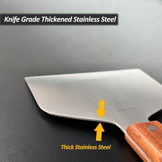Stainless Steel Metal Spatula Set - Image 4