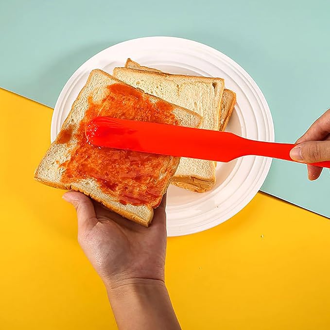 5 Pcs Silicone Jar Spatulas, Sourdough Spatula - Image 3