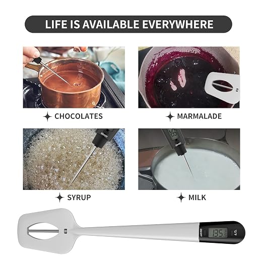 Efeng Digital Candy Thermometer Spatula Thermometer Meat Thermometer - Image 4