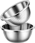Colander 304 Stainless Steel 5-quart by Gulex