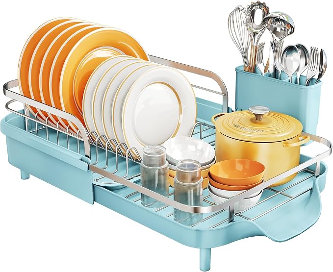 SNTD Dish Drying Rack, Expandable Dish Rack - Image 8