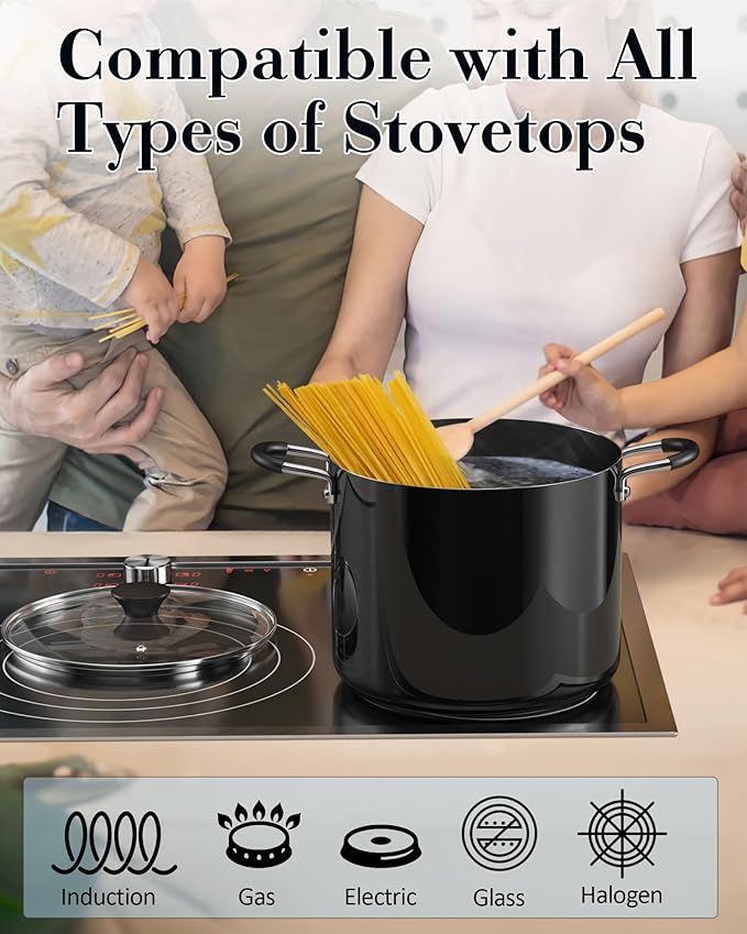 Cook N Home Nonstick Stockpot - Image 3