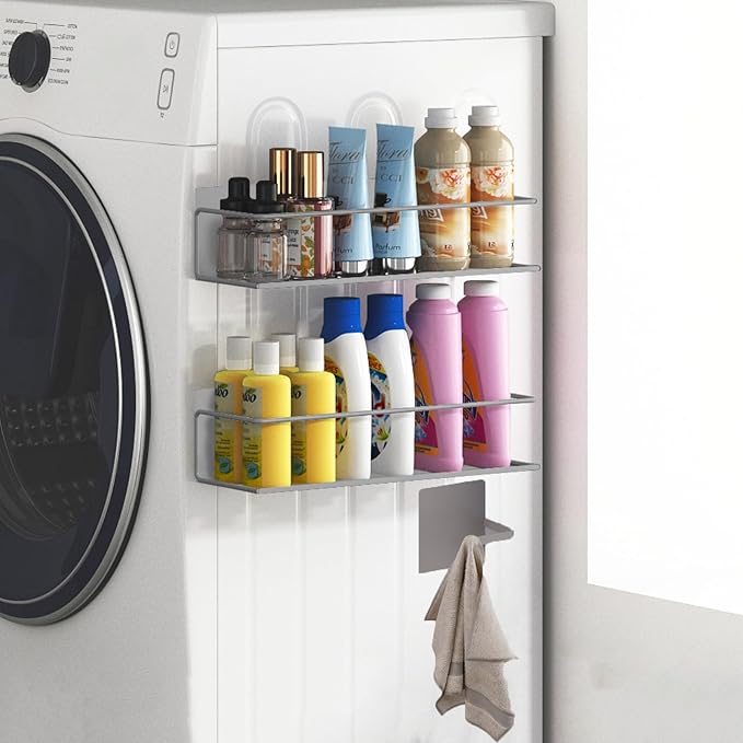 Magnetic Spice Rack For Refrigerator, Space Saving Magnetic Shelf For Fridge - Image 3