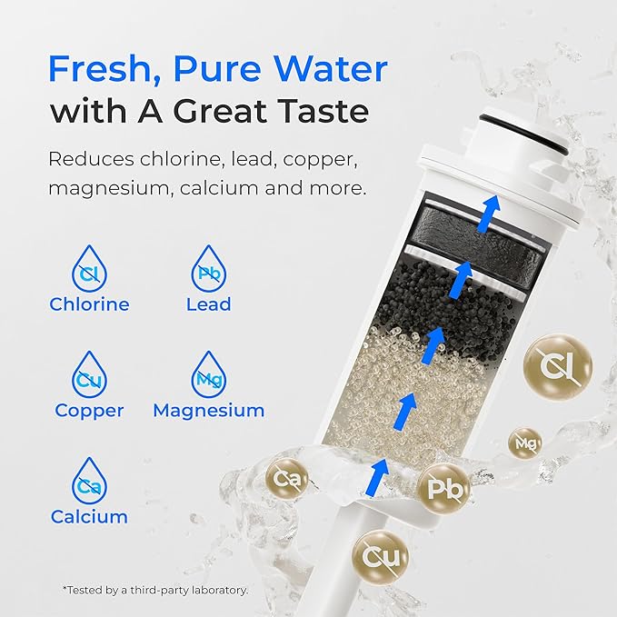 Waterdrop ED06P Electric Water Filter Pitcher, FreshTaste Rechargeable Dispenser - Image 5