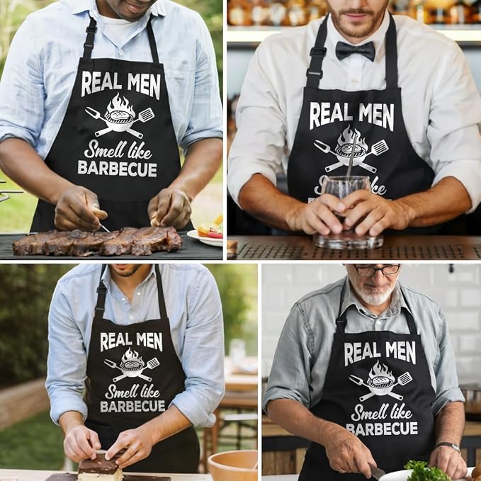 SANDJEST Funny Mens Aprons - Image 7