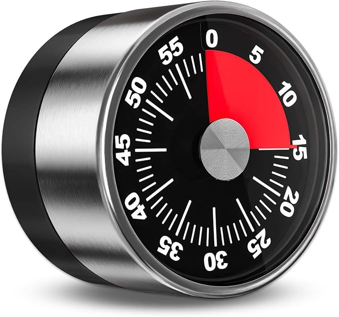 Kitchen Magnetic Visual Cooking Mechanical Timer by Unknown