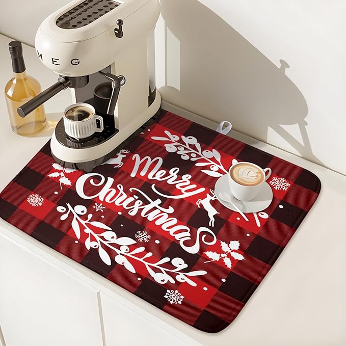 Merry Christmas Dish Drying Mat - Image 7