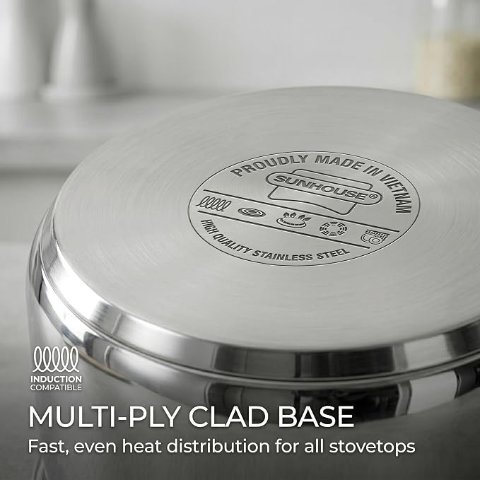 SUNHOUSE Stainless Steel Sauce Pan - Image 7