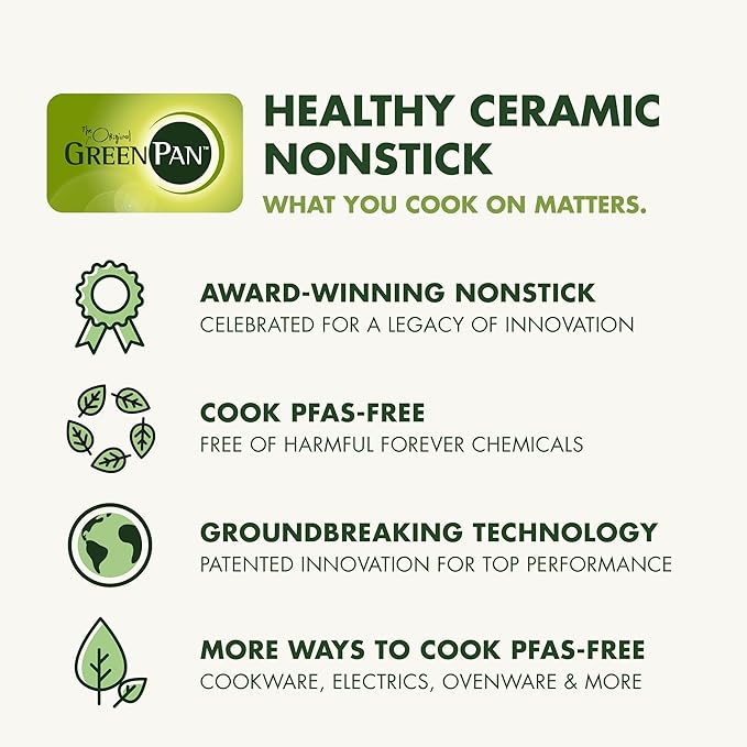 GreenPan Hybrid 10” Nonstick Stainless Steel Frying Pan, APEX Tri-Ply - Image 9