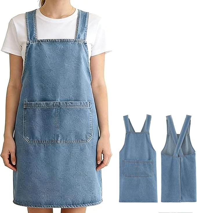 Adult Jour Apron, Lightweight Cotton Apron by Unknown