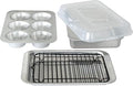 Nordic Ware Naturals 5 Piece Compact Pan Set, Toaster Oven, Counter Ovens by NordicWare