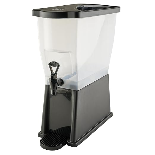 Winco Slim 3 Gallon Beverage Dispenser - Image 2