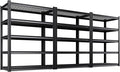 Set of 3 71"H Garage Shelving-3000LBS 5 Tier Storage Shelves, Adjustable Heavy by Unknown