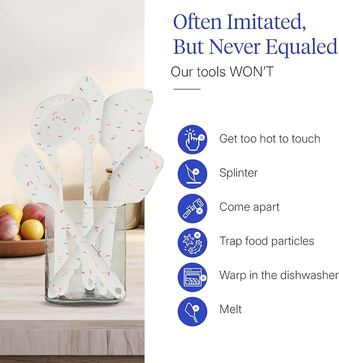 GIR: Get It Right 5 Piece Silicone Kitchen Utensils Set - Image 5