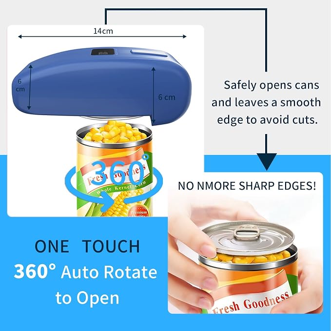 Electric Can Opener – USB Rechargeable - Image 4