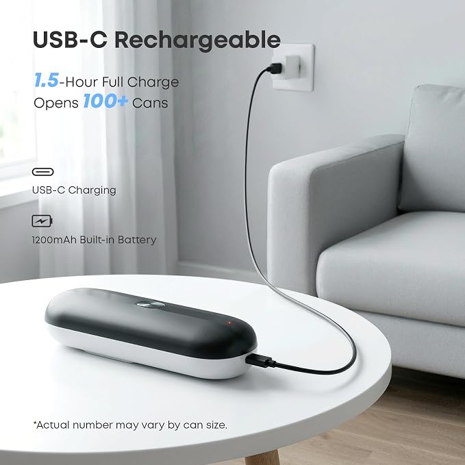 Electric Can Opener, Rechargeable Automatic Can Opener - Image 3