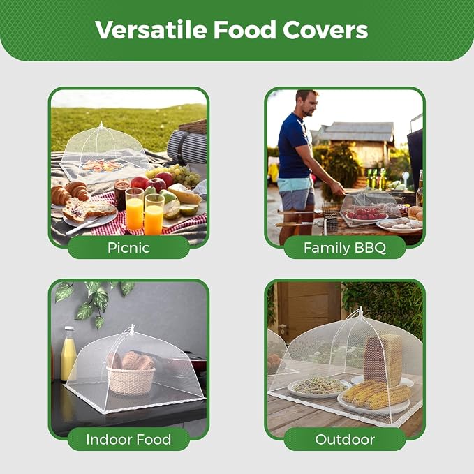 Simply Genius Mesh Food Covers for Outdoors - Image 2