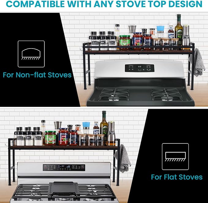 Spice Rack Shelf for Kitchen Stove，Stove Top Shelf - Image 7