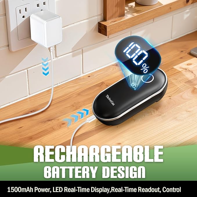 Rechargeable Electric Can Opener, Automatic One Touch Hands Free, Smooth Edge - Image 7