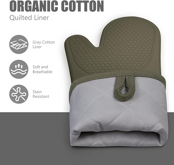 Rorecay 6pcs Oven Mitts and Pot Holders Sets - Image 4