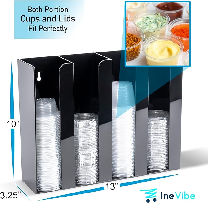 Inevibe Portion Cup and Lid Holder - Image 2