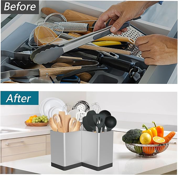 Suli Utensil holder, Kitchen Utensil Organizer - Image 3