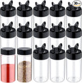 Mimorou 30 Pack 8.7 oz Plastic Spice Jars by Mimorou