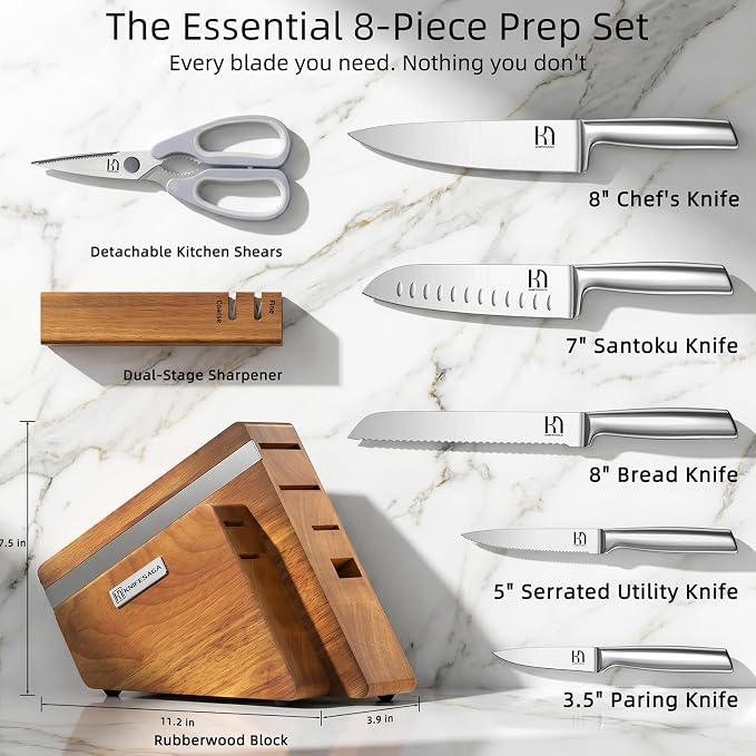 KnifeSaga Kitchen Knife Set - Image 2
