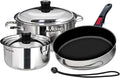 Magma 7 Piece Gourmet Nesting Stainless Steel Cookware Set by MagmaProducts