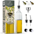 Zulay Olive Oil Dispenser For Kitchen, Glass Oil Container by ZulayKitchen