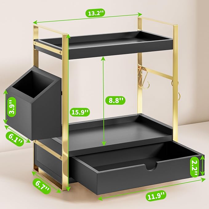 2-Tier Bathroom Counter Organizer - Image 2