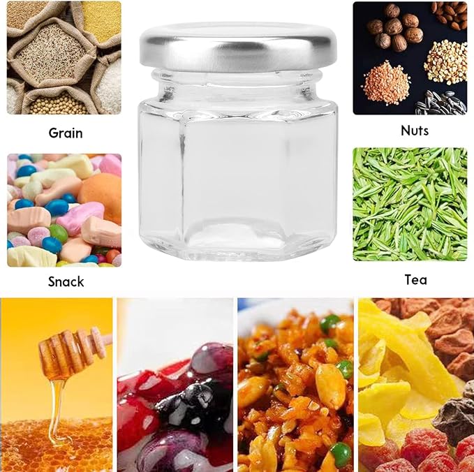 Accguan 30 Pcs 1.5 oz Glass Jars - Image 7
