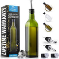 Zulay Kitchen 17oz Olive Oil Dispenser Bottle – Glass Oil Cruet by ZulayKitchen
