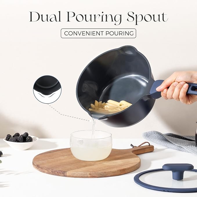 PRICUSIS Ceramic Nonstick Saucepan - Image 5