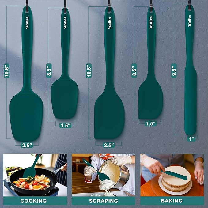 Walfos Silicone Spatula Set of 5 - Image 4