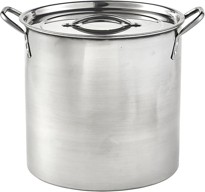 IMUSA 16Qt Stainless Steel Stock Pot by VisitIMUSA