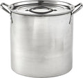 IMUSA 16Qt Stainless Steel Stock Pot by VisitIMUSA